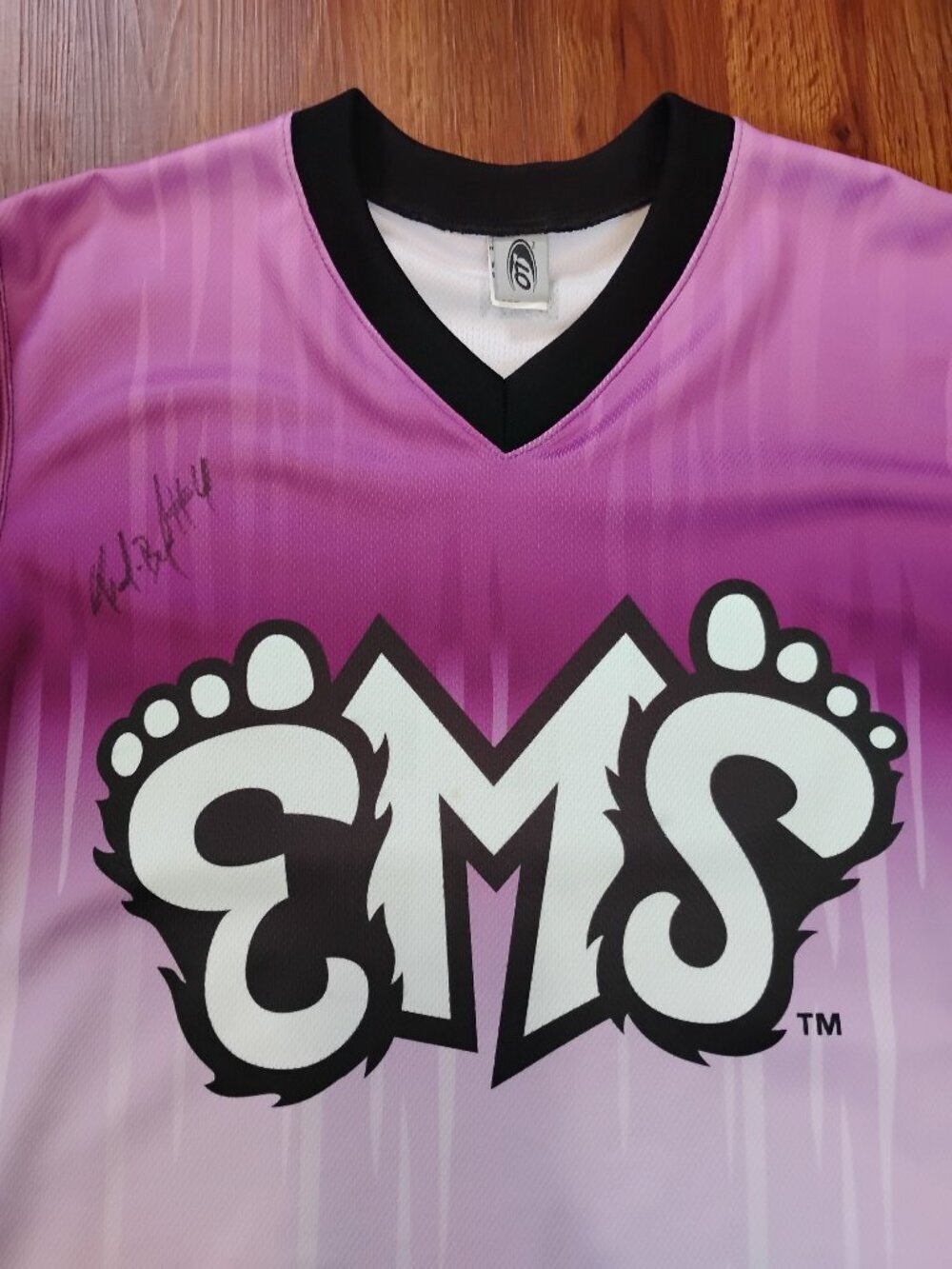 Eugene Emeralds Baseball Jersey Autographed